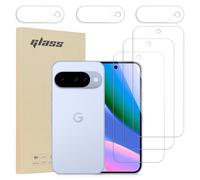 Xahpower 3 Paires de Verre Trempé et 3 Paires de Protection d'Objectif pour Google Pixel 10 - Dureté 9H, Résistant aux Rayures, Résistant aux Chocs, Anti-empreintes, Protection HD