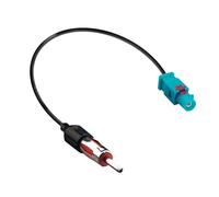 Xahpower Adaptateur Antenne Autoradio Fakra Z Fiche à DIN Fiche Compatible avec BMW Volkswagen Audi Mercedes Ford Jaguar Radio Voiture