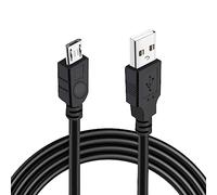 Xahpower Câble de Charge pour Manette PS4, 3m à Charge Rapid Câble Micro USB pour Sony Playstation 4 PS4 Slim/Pro, Xbox One S/X Manette