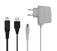 Xahpower Chargeur Kit pour 3DS, Câble de Charge USB et Chargeur Compatible avec Nintendo 3DS, 3DS XL, New 3DS, New 3DS XL, DSi, DSi XL, 2DS, New 2DS XL, New 2DS, 2DS XL