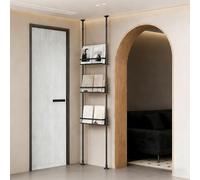 Xalteafe Behind Door Bookshelf,éTagèRe De Rangement éTroite DerrièRe La Porte,Rangement Derriere Porte,Facile à Nettoyer,pour PréSenter des Livres,des en-Cas Et des Jouets