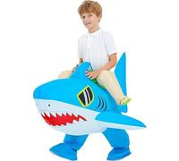 XAMOFAN Déguisement Gonflable Requin | Costume Insolite Taille Adulte Halloween Costume Gonflable Déguisement cosplay activités d'aquarium Drôle Fête