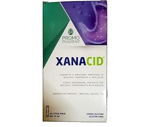 XANACID 20 STICK PACK, COMBATS LE BRUCIORE, protège la MUCOSA, COÛT LE REFLUSSO