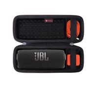 XANAD Coque Sac de Protection pour JBL Flip 7/6 / Essential 2/3 / JBL Grip Etanche Portable Bluetooth Haut-Parleur de Transport Stockage Dur (Noir)