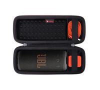 XANAD Coque Sac de Protection pour JBL Grip/JBL Flip Essential 2 Etanche Portable Bluetooth Haut-Parleur de Transport Stockage Dur (Noir)