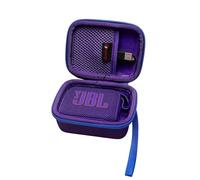 XANAD Dur Etui de Voyage Rigide pour Enceinte jbl go 4 jbl go 3 Enceinte Bluetooth Portable de Rangement Housse(Violet)
