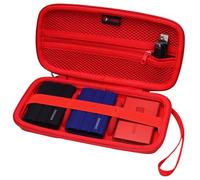 XANAD Dur Étui de Voyage Rigide pour Samsung SSD Externe T7 Portable T7 Shield Portable T9 de Protection Housse (Rouge 3)