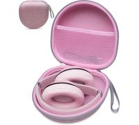 XANAD Étui Housse pour Casque JBL/Sony/Soundcore/JLab/KVIDIO/iClever/Lankey/Uliptz/EarFun/BERIBES/Sennheiser/Bose Voyage Sport Transport (Rose)