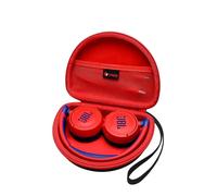 XANAD Etui pour Casque jbl Junior 320 BT / jr310bt / 320 Pochette Casque Audio bloothooh Sacoche sans Fil Pliable (Rouge)