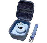 XANAD Housse de Protection pour Fujifilm Instax Mini 12/11 caméra et Recharge（Bleu）
