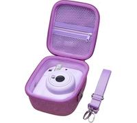 XANAD Housse de Protection pour Fujifilm Instax Mini 12/11 caméra et Recharge（Violet）