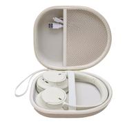 XANAD Housse pour Sony WH-CH720N / CH730 Étui de Protection Rigide - Beige | avec Filet Rangement Accessoires Protection Casque Bluetooth Sony WH-CH530 / CH520 /1000XM5 / 1000XM6 pour Voyage Bureau