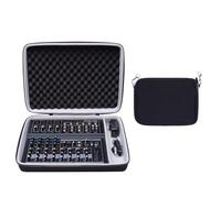 XANAD Mallette rigide pour mixeur compact Mackie Mix8 / Mackie ProFX6v3 / Behringer FLOW 8 - Intérieur : 30 x 20,3 x 7,1 cm