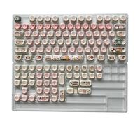 XANHOY 118 touches sur le thème des cochons - Touches de hauteur par sublimation - Pour commutateurs de claviers mécaniques
