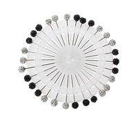 XANHOY 30 pièces Aiguille Couleur Mixte Foulard Aiguille écharpe Boucle écharpe Broche Fournitures Alliage Couleur Mixte Accessoires de Couture