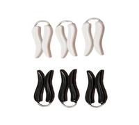 XANHOY 6 pièces Pince à écharpe en Plastique Polyvalente pour Les Femmes Foulards Pratiques Fermoir de Fixation Pinces à châle Accessoire pour Les Femmes