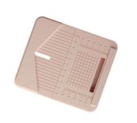 XANHOY Boîte de perçage pour boucles d'oreilles avec collecteur intégré pour polymères en argile, boucles d'oreilles, bijoux et petits travaux manuels