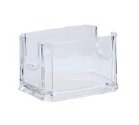 XANHOY Boîte de rangement transparente pour sachets de thé, paquets de sucre, boîtes de rangement en acrylique, grande capacité en acrylique pour hôtel, restaurant