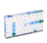 XANHOY Bulles à bulles de niveau amélioré, niveau transparent à deux directions, simple pour le niveau domestique industriel