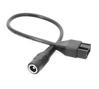 XANHOY Câble adaptateur d'alimentation DC5521 vers 4 broches 4 broches pour ordinateur PC routeur ventilateur 12 V cordon d'alimentation 20 cm