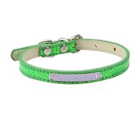XANHOY Collier pour chat pour petits chiens, chat réglable avec nom et numéro de téléphone - Collier pour chiot