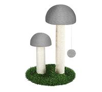 XANHOY Colonne en sisal naturel pour griffer - Jouet d'intérieur pour ongles - Colonne à gratter pour soulager l'ennui