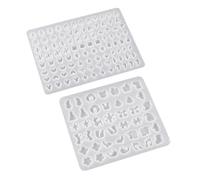 XANHOY Créez des boucles d'oreilles uniques avec 2 moules élégants en résine époxy, accessoire de décoration d'intérieur pour la fabrication de bijoux