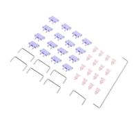XANHOY Ensemble de stabilisateurs de clavier mécanique pour claviers 61/87/104/108 pour améliorer la saisie