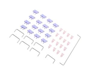 XANHOY Ensemble de stabilisateurs de clavier mécanique pour claviers 61/87/104/108 pour améliorer la saisie