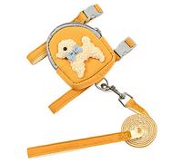 XANHOY Harnais pour chien, sac à dos pour chien, harnais pour chat, harnais pour chiot, harnais et laisse