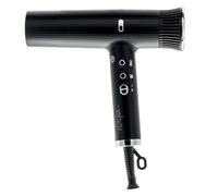 Xanitalia Futura Sèche-cheveux professionnel en céramique tourmaline 1800 W avec diffuseur, 110 000 tr/min, bouton air froid, générateur d'ions négatifs, 3 flux d'air et 3 niveaux de chauffage, bleu