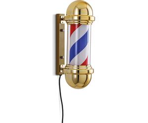 XanitaliaPro Barber Indoor Enseigne Lumineuse de Barbier Dorée