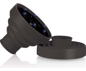 XanitaliaPro Diffuseur pour sèche-cheveux Diffuseur universel en silicone - noir