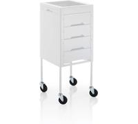 XanitaliaPro Slide Chariot pour salon de coiffure blanc
