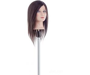 XanitaliaPro Tête d’exercice Remy cheveux mi longs, longueur 35 cm