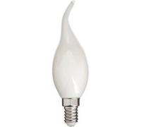 Xanlite Ampoule Filament LED Flamme Coup De Vent Culot E14 - Angle Éclairage 320°- 4W Équivalant 40W - 470 Lm - Lumière Blanc Chaud - RFV470FCO