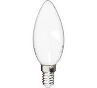 Xanlite - Ampoule à filament LED flamme, culot E14, 4W cons. (40W eq.), lumière blanche chaude - RFV470FO BLANC
