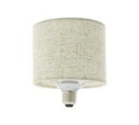 Xanlite Ampoule Abat-Jour Textile Filament LED, culot E27, 210 Lumens, conso 3.5W, 3000 Kelvin, Blanc chaud