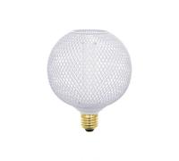 Xanlite Ampoule Déco Cage Boule Blanc Chaud 4W E27 1800K 200 Lumens A++