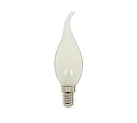 Xanlite Ampoule Filament LED Flamme Coup De Vent Culot E14 - Angle Éclairage 320°- 4W Équivalant 40W - 470 Lm - Lumière Blanc Chaud - RFV470FCO