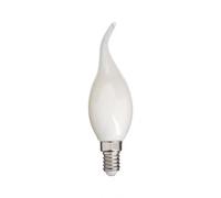 Ampoule À Filament Led Flamme Coup De Vent, Culot E14, 4w Cons. (40w Eq.), Lumière Blanche Neutre Multicolore
