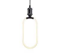 Xanlite, Ampoule Filament LED Modèle Déco Ellipse Ovale E27, 8W, 800 Lumens, Blanc Chaud, Économie d'Énergie, Idéale pour Éclairage Intérieur, Design Vintage, Lot de 1