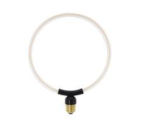Xanlite, Ampoule Filament LED Modèle Déco Ellipse Ronde E27, 8W, 800 Lumens, Blanc Chaud, Économie d'Énergie, Idéale pour Éclairage Intérieur et Décoratif, Lot de 1
