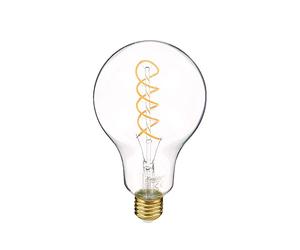 Xanlite Ampoule LED E27 Vintage Culot E27 - Ampoule Géante Angle Éclairage 320° - Grosse Ampoule Vintage E27 LED 4W équivalant 27W 280 Lm - Ampoule Filament E27 Lumière Blanc Chaud - RFDMGE160GS