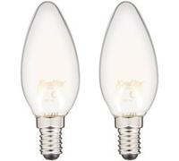 Xanlite - PACK2RFV806FOCW - Ampoule LED Filament culot E14 806lm blanc neutre - Classique - Classe A++ - Température 4000K - Faible Consommation - Installation Facile