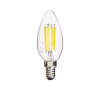 Xanlite, Ampoule LED Filament Flamme E14, 470 Lumens, Température de Couleur 3000K, Classe Énergétique A, Éclairage Blanc Chaud, pour Intérieur