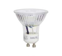 Xanlite Ampoule LED Spot GU10 Classique Culot GU10 - Angle d'éclairage 36° - 5,6W équivalant 50W 345 Lumens - Lumière Blanc Chaud - VG50S
