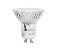 Xanlite, Ampoule Spot LED GU10, 360 Lumens, Température de Couleur 4000K, Classe Énergétique A, Éclairage Blanc Neutre, Idéal pour Intérieur