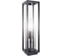 Xanlite - Borne filaire noire fumée contemporain IP44, culot E27, 40W max - LAME40WNMODF NOIR G