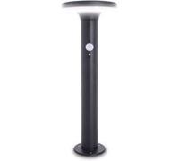 Xanlite - Borne LED Solaire, double détecteur Mouvement + Crépusculaire, x3 modes d'éclairage, 600 Lumens - SO1711 G